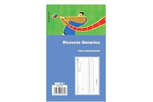 EDIPRO - E5564CT - Blocco ricevuta generica 33x3 autoricalcante f.to 9,9x17