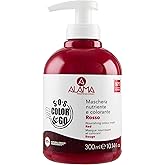 Alama Professional S.O.S Color&amp;Go - Reflective and Reflective Coloring Mask, Red, 300 ml
