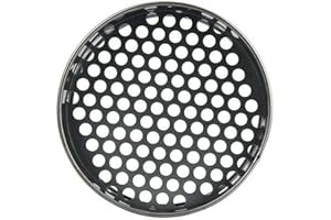 HEIBTENY 20 cm round hole floor strainer, garden soil strainer, garden strainer, floor strainer, durable and efficient garden tool for sieving and filtering ground particles, round hole 12 mm