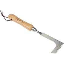 Diserbante 2 In 1 Con Manico Lungo Kent & Stowe – Testa In Acciaio Inox E Manico In Legno Di Frassino, Lunghezza 157 Cm