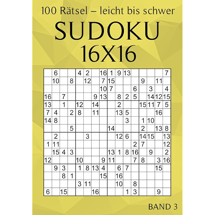 Nachname erklären Verhältnis super sudoku 16x16 Summe Mach alles mit