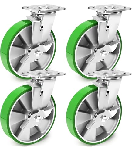 20 Ruote Carrello In Nylon Resistenza Urti E Basse Temperature - Foto 9