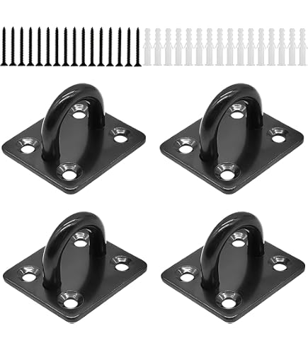 Produktbild von 5x Spannschloss Haken & Öse Aus Edelstahl, Schwarz Beschichtet – Verstellbarer Seilspanner Für Sonnensegel & Mehr