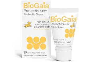 BIOGAIA Everidis Health Sciences Protectis Probiotika-Tropfen für Babys, Kleinkinder, Neugeborene und Kinder Koliken, Spucken, Verstopfung und Verdauungskomfort, 5 ml, 0,17 oz