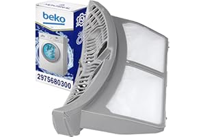 Filtro Asciugatrice 350х165х81 mm con Codice Originale 2975680300 per Beko - Garanzia di 10 Anni - MONTERAL