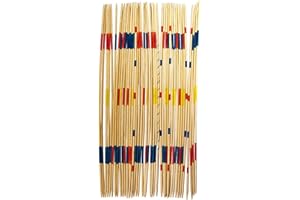MISTER GADGET, MG20321, Gioco del Mikado gigante in legno, 41 pezzi, da 2 a 6 giocatori, multicolore, legno, gioco per bambini, gioco da tavolo