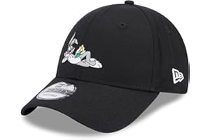 New Era 9Forty Looney Tunes Cap - Bugs Bunny czarna, czarny, Rozmiar uniwersalny