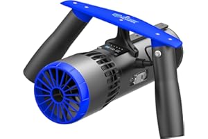OMPHOBBY EDGE K5 Underwater Scooter for Scuba Driving Snorkeling, 50M Waterproof, 60 Minutes Endurance, 3-Speed Sea Scooters with action camera Mount, Water Sports Swimming Pool for Adults