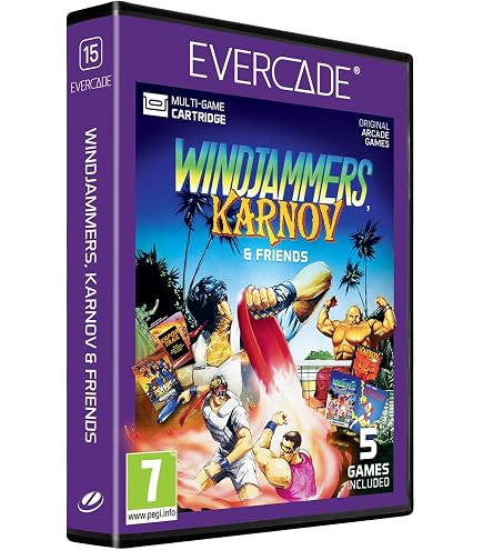 Evercade Windjammers, Karnov & Friends : Amazon.co.uk: PC & Video