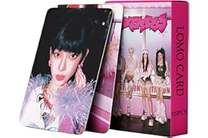 PYAJUU Aespa Photocards Kpop Aespa Hot Mess Album Photocards 55Pcs Aespa Lomo Cards Aespa Merch Karina Photocards, Winter Photocards, Giselle Photocards, Ningning Photocards