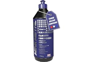 MINK METAL Clarity Compound, Coarse Polishing & Cutting Compound, 720g, Polish for Gelcoat, Plastic, Headlight, Epoxy Resin, Scratch Restorer & Swirl Repair, for Marine, Boat, Motorhome, Caravan.