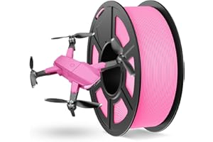 ‎JAYO JAYO Rapid Matte filament PETG 1,75 mm, High Speed 50-600 mm/s, dokładność wymiarowa +/- 0,02 mm, do większości drukarek 3D FDM, szpula 1,1 kg, różowy