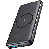 Anker PowerCore III Wireless Power Bank, 10000 mAh, 10K Wireless External Battery, Qi-Certified, 18 W USB-C Quick Charge for