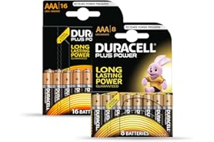 Duracell Plus MN2400 - Batterie 24 x AAA Alcaline