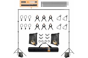 10 Clip Per Sfondi Fotografici - Per Studio E Fai Da Te - Presa Forte - Foto 8