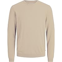 JACK & JONES Herren JJEBASIC Knit Crew Neck, Klassischer Strickpullover mit Rundhalsausschnitt und Bündchen