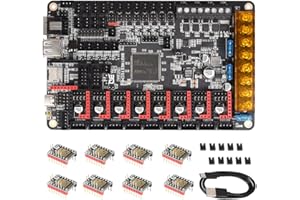 BIGTREETECH Octopus V1.1 Placa de control para CR10 Ender 3 impresora 3D 32bit actualización de la placa base Spider Marlin 2.0 Klipper Soporte TMC2209 , TFT35 E3 V3.0 1286LCD ect (con 8 TMC2208 UART)