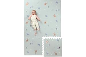 Taf Toys Urban Garden XL Mata do zabawy w puzzle, mata podłogowa dla niemowląt, łatwa w montażu i przechowywaniu, 6 x 60 cm, elementy do zabawy dla niemowląt i małych dzieci, odpowiednia dla chłopców