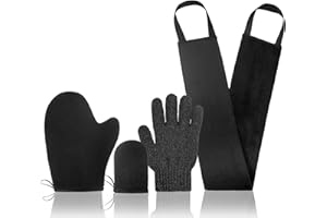 STUSGO Guante autobronceador juego de 4, manopla autobronceador guante autobronceador corporal guantes para autobronceador guantes para aplicar autobronceador guante aplicador autobronceador