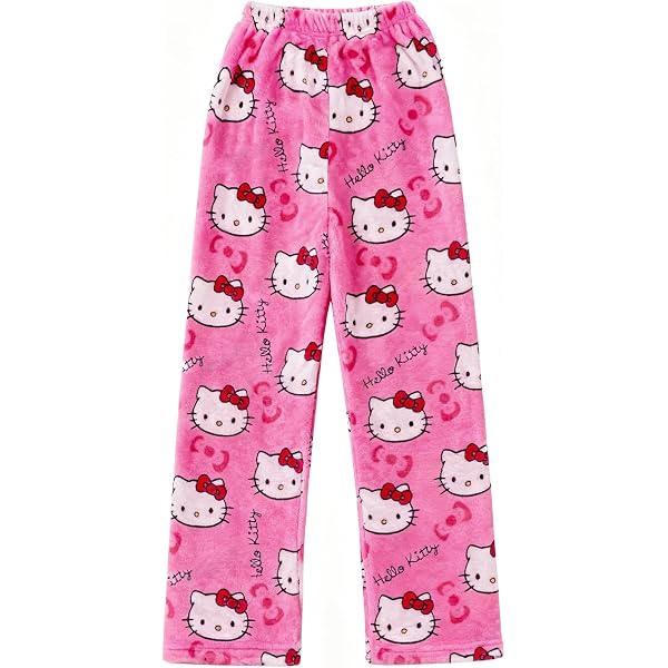 Schlafanzughose Damen Lang Schlafanzug Pyjamahose N Produktbild-Vorschau 4