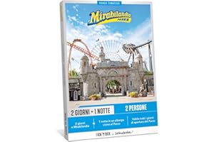 Tick&Box - Cofanetto Regalo - Mirabilandia Soggiorno - 2 Giorni + 1 Notte - 2 Persone - Notte in Un albergo Vicino al Parco