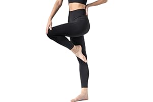 Risalti Leggings Sportivi Donna Vita Alta Costina - Leggins Palestra Donna in Microfibra Senza Cuciture, Pantaloni Donna Eleganti Elasticizzati, Abbigliamento Donna - Made in Italy
