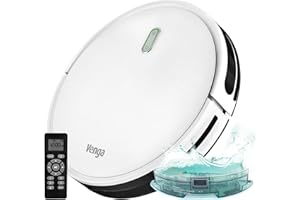 Venga! Odkurzacz robotyczny, z mopem, łatwy w obsłudze, 6 trybów sprzątania, cicha praca, VG RVC 3000, biały