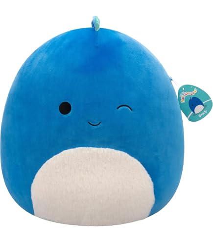 Squishmallows 40 Cm - Camaleonte Viola P15 - Peluche Morbido Originale