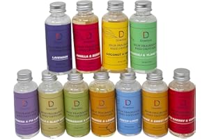 BARGAINSGALORE New Reed Diffuser Oil Bottle 100ML Aromatic Fragrance Scent AIR FRESHENER Home (Orange & Lemon)