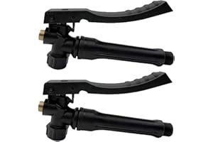 DHER 2 Stück Teile Für Gartenspritzen Sprühgriff für Drucksprüher Garten Pumpe Sprüher Griff,Hand Sprüher Griff Schalter,Garten Sprüher Griff Schalter,Garten Sprüher Griff,Sprüher Schalter (M18 M14)