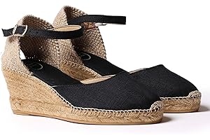 Toni Pons CALDES - Espadrillas con Zeppa da Donna Vegan realizzate in Lino.