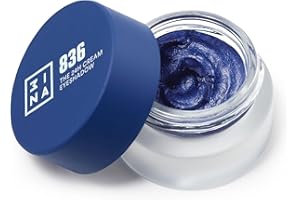 3INA MAKEUP - The 24H Cream Eyeshadow 836 - Sombra de Ojos Azul 24H de Duración - Sombra de Ojos en Crema Waterproof con Acab