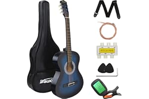 DAWOO 4/4 Size Acoustic Guitar -38 inch Classic Guitar,A Quality Choice for Beginners and Music Lovers