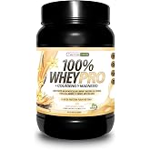 Farmafusion 100% Whey Protein with Collagen and Magnesium, 43g Pure Protein Per Take, 0% Sugars, Vanilla, 1000g