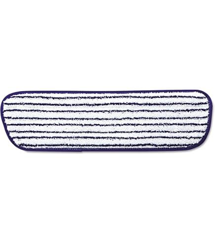 Rubbermaid HYGEN Mikrofaser-Wischtuch – Nass, 45,7 Cm, Streifenfrei & 100x Waschbar