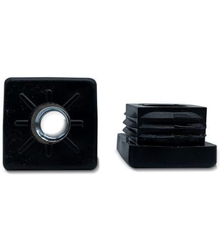 Lot De 4 Manchons Coulissants Pour Tube Carré 50mm -> 40mm - Pièces De Rechange Pour Machines De Fitness - 9