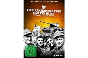 Vier Panzersoldaten und ein Hund