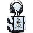 Numskull Official Harry Potter Gaming Locker, Controller Holder, Headset Stand for PS5, Xbox Series X S, Nintendo Switch - Official Harry Potter Merchandise, Black