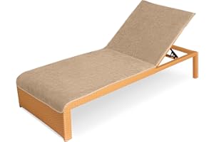 JEMIDI Toalla para Tumbona - Funda de Rizo para colchoneta de Hamaca Exterior de Playa Piscina jardín Camping - Apta para Lavadora - 75 x 200 cm