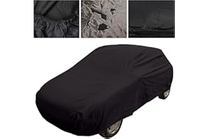 TOOVALOO Black Small Breathable Full Car Cover for a Toyota Aygo - Indoors & Outdoors