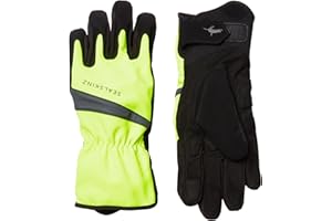 SEALSKINZ | Bodham |Unisex Waterproof All Weather Cycle Glove | Suede Thumb Wiper is Soft on the Face | Cycling & Outdoor Sports | Three-Layer Insulation Technology