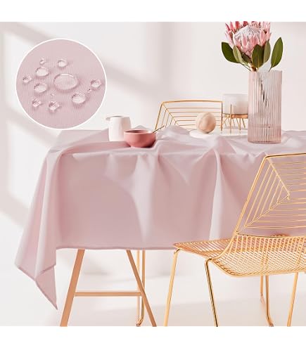 TKS MITLAN Tischdecke Mit Rosa Flamingo-Muster, 152 X 213 Cm – Tropische Deko Für Sommerpartys