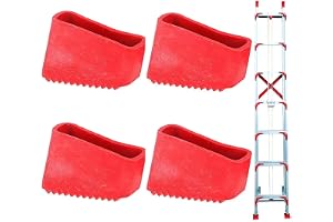 4 x ledarfötter, ersättningsfötter för stegar, gummifötter för stegar, skyddshattar för stegar, gummistopp för stegar, gasbes
