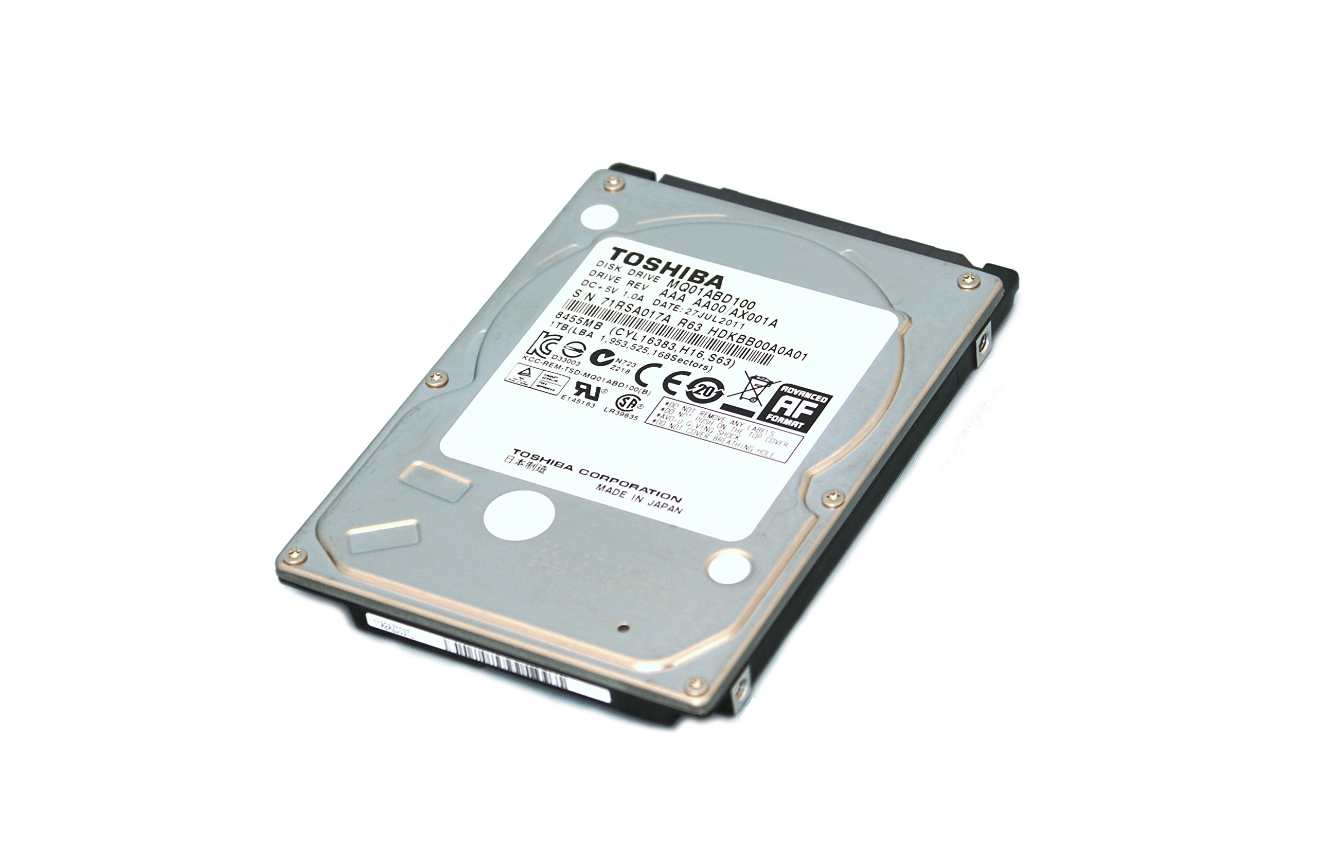 Toshiba 500 GB 2.5 Inch Laptop SATA Internal Hard Disk Drive Review