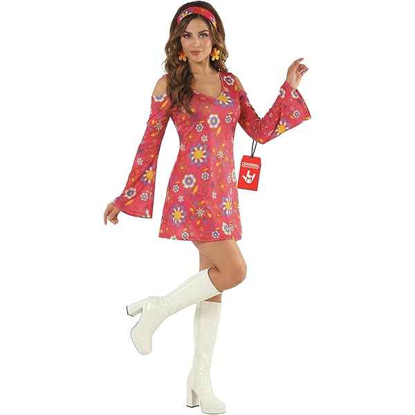 New Women's Lades Fancy Dress Party GO GO Boots - 60s & 70s Party Szes 3 TO 12