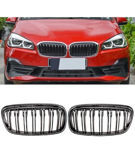 Kühlergrille 2 STÜCKE Für 2er F45 F46 2018 2019 2020 2021 Auto