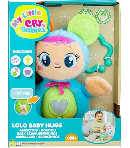 Cry Babies Magic Tears My Little Cb Pink Lala Baby Hugs : Amazon  
