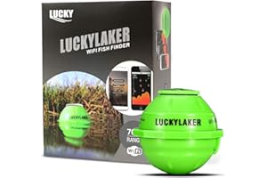 LUCKY Sonar sans Fil WiFi Fish Finder Mer Poisson détecter Finder Pêche Sonar Android iOS