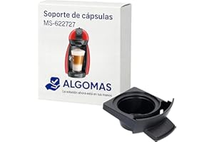 ALGOMAS® Soporte Cápsula Compatible con Dolce Gusto Piccolo MS-622727 | Repuesto de Sustitución No Original | Plástico Resistente al Calor | Evita Fugas | Fácil Instalación y Limpieza