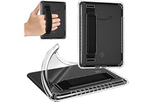 Fintie etui Kompatybilny z Kindle Paperwhite (12. generacji) - 2024 i Kindle Colorsoft Signature Edition, przezroczyste, miękkie etui z TPU, odporne na uderzenia i zarysowania, przezroczyste z